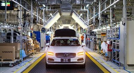 Így fejlődött a Volvo S90-et gyártó, biogázzal működő kínai üzem