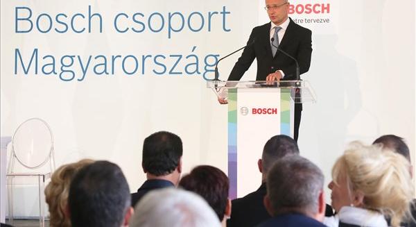 A Bosch új mérnöki központot hoz létre Zalaegerszegen