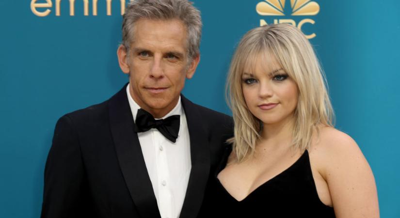 Ben Stillert a lánya kísérte el az Emmy-díjátadóra