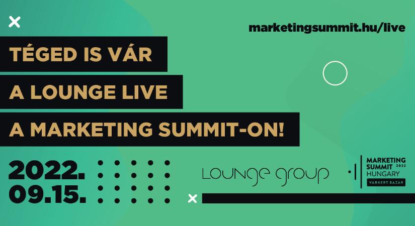 Lounge Live a Marketing Summit-on