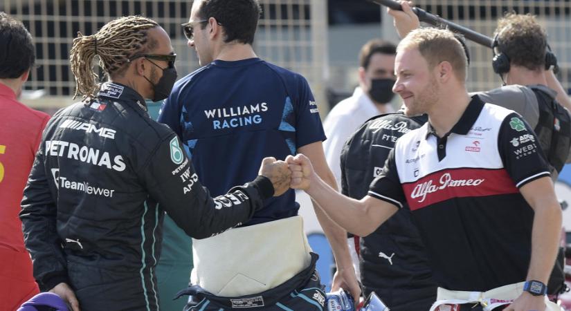 Bottas boldog, mióta megszabadult Hamiltontól és a Mercedestől