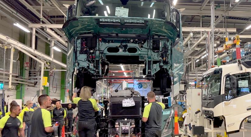 Gyártásban a Volvo Trucks nagyágyúi