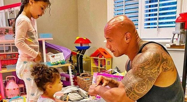 Dwayne Johnson az apaságról: “Apának lenni a legnagyobb munka, amiben valaha részem lesz”