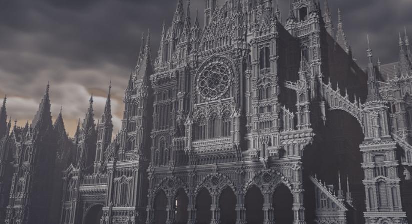 Egy Bloodborne-rajongó bámulatos részletességgel alkotja újra Yharnam városát a Minecraftban, néhány épülettel már elkészült