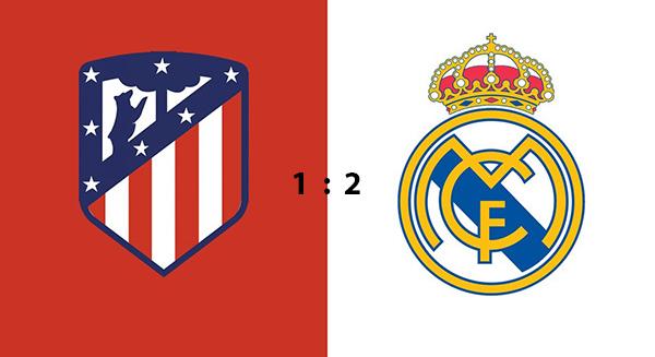 Atletico Madrid – Real Madrid 1:2 (összefoglaló)