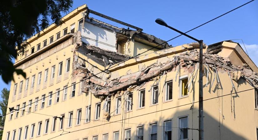 XII. kerületi épületomlás: leállíthatják az ingatlanberuházást