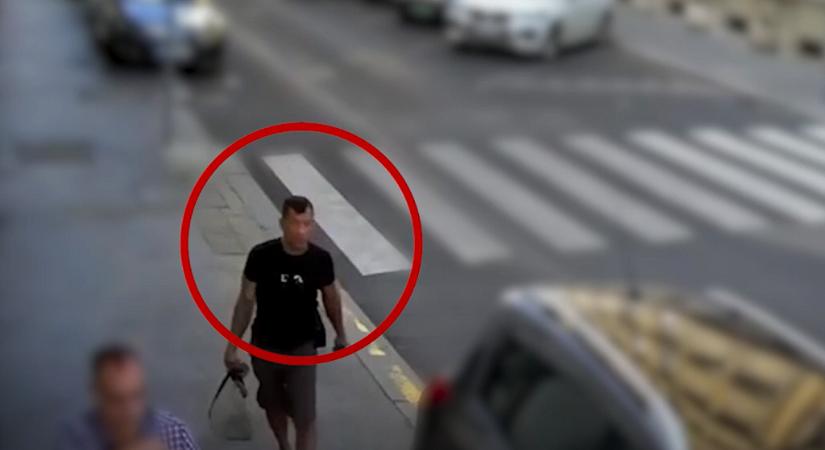 Az utcán sétálgatva meglátott egy fagyis kocsit járó motorral, bepattant és ellopta (videó)