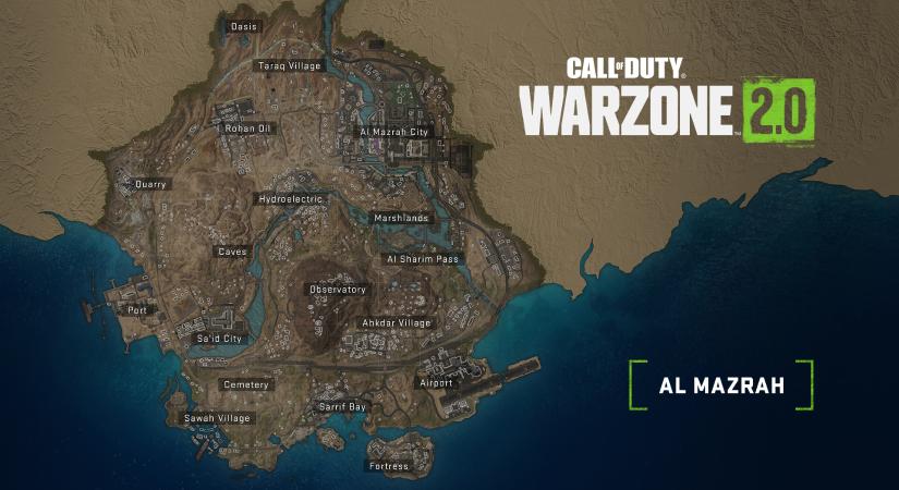 Minden, amit látni kell Al Mazrahban – Ilyen lesz a Warzone 2.0 pályája