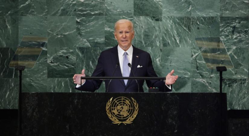 Az ENSZ-alapokmány elveinek megsértésével vádolta meg Biden Oroszországot