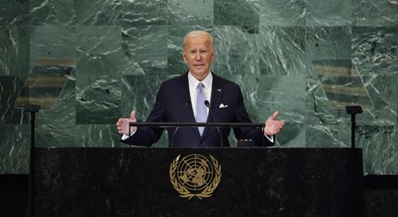 Biden az ENSZ-közgyűlésről üzent Putyinnak: Nukleáris háborút nem lehet megnyerni