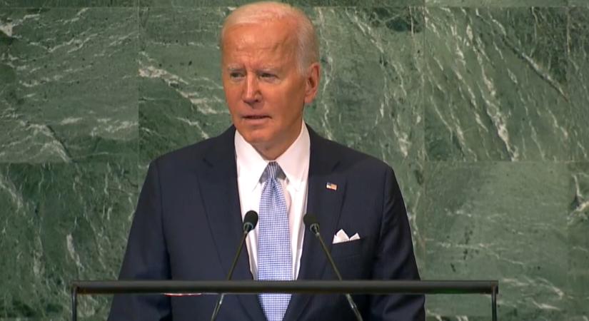 Biden az ENSZ BT-előtt: az ukrajnai invázió „egyetlen ember által választott háború”