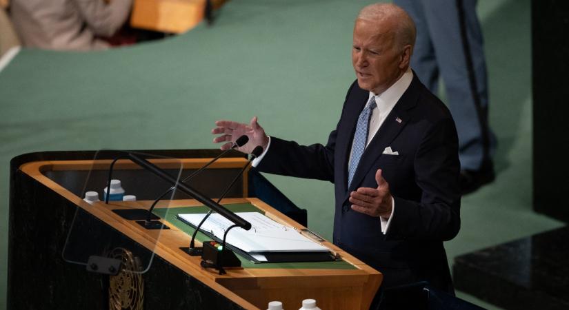 Biden az ENSZ-alapokmány elveinek megsértésével vádolta meg Oroszországot
