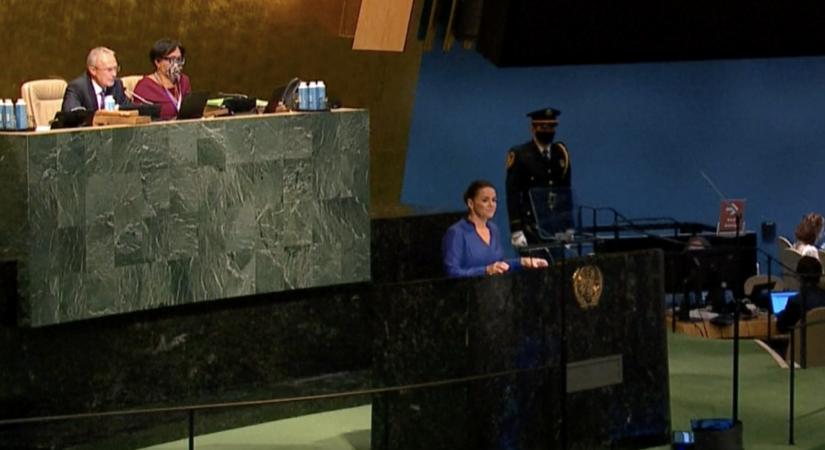 Novák Katalin az ENSZ-ben: A béke helyreállítása mellett kell kiállni