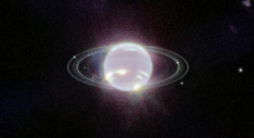 Káprázatos képet készített a James Webb űrtávcső a Neptunuszról