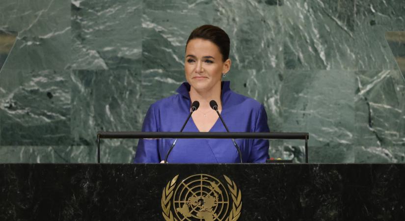 ENSZ-közgyűlés – Novák Katalin: a béke legyen az elsődleges cél