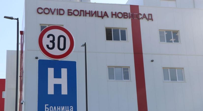 Egyre kevesebb beteget kezelnek az újvidéki Covid-kórházban