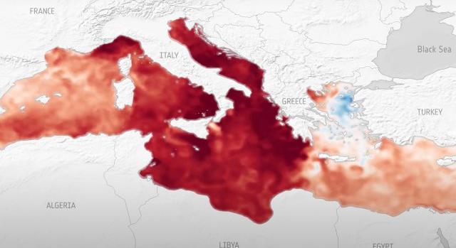 Videó: így forrósodott fel a Földközi-tenger ezen a nyáron