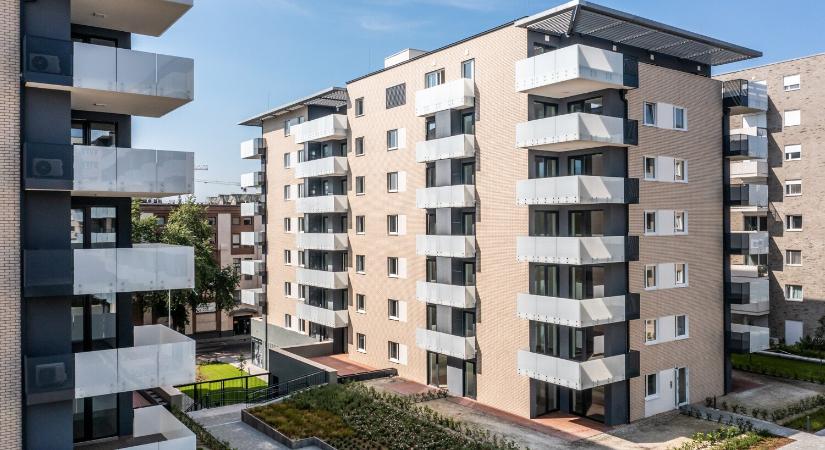 Közel negyedezer új lakás készült el a a Váci úti irodafolyosó közelében