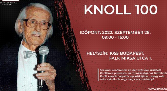 Először rendeznek konferenciát az idén 100 éves Knoll Imre tiszteletére