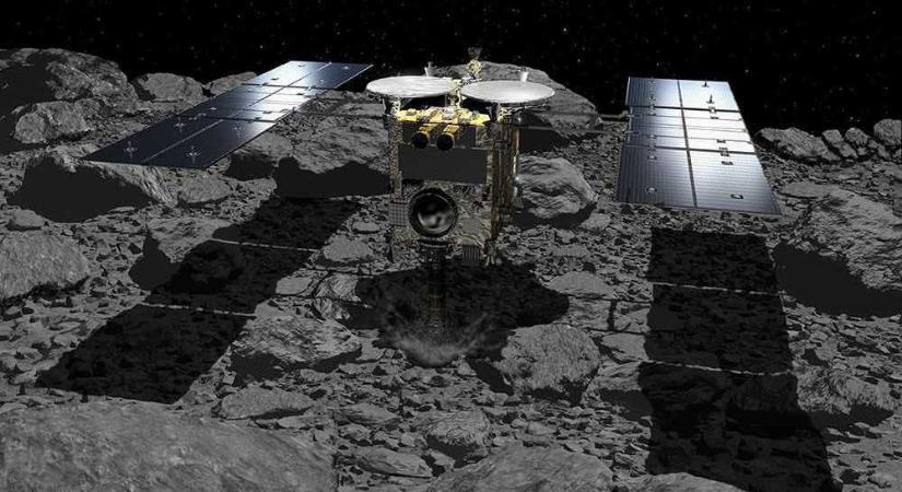 A Ryugu aszteroidán vizet találtak – a földi élet űrbéli eredetű lehet