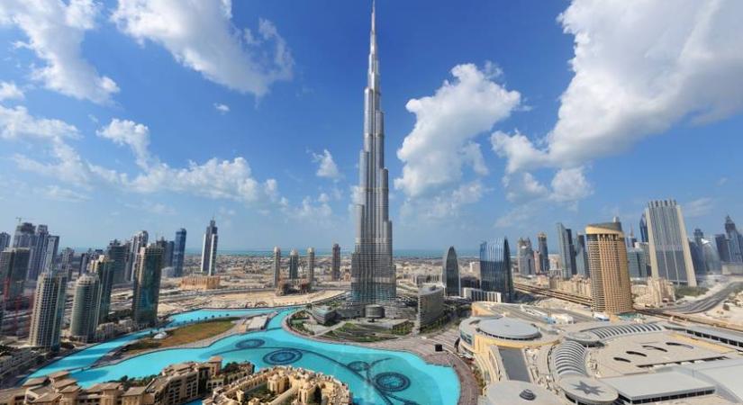 Ilyen a kilátás 828 méter magasból - Nem csak a világ legmagasabb épületét érdemes megnézni Dubajban