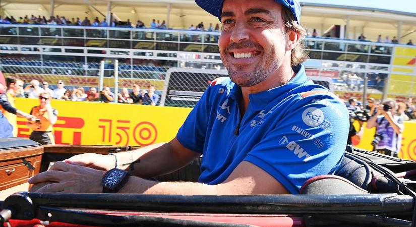 Alonso: az Alpine „túlteljesít” a McLaren elleni harcban