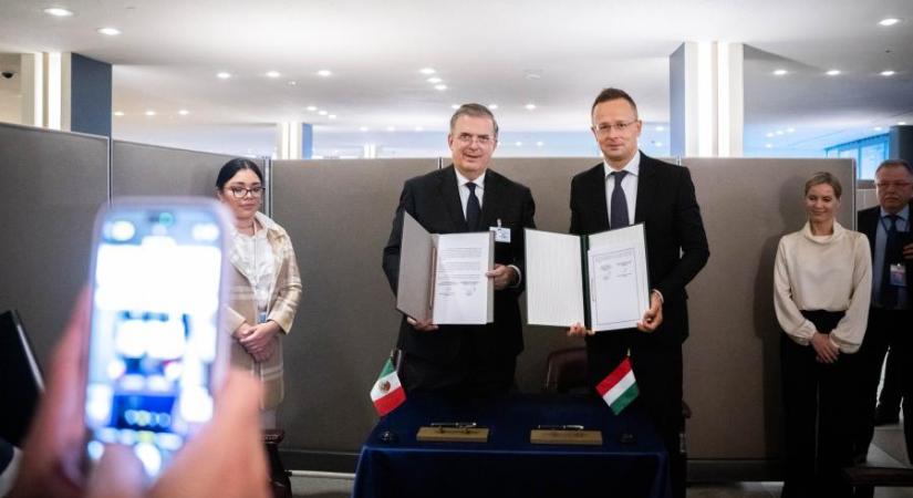 Oktatási és űrkutatási megállapodást kötött Magyarország és Mexikó