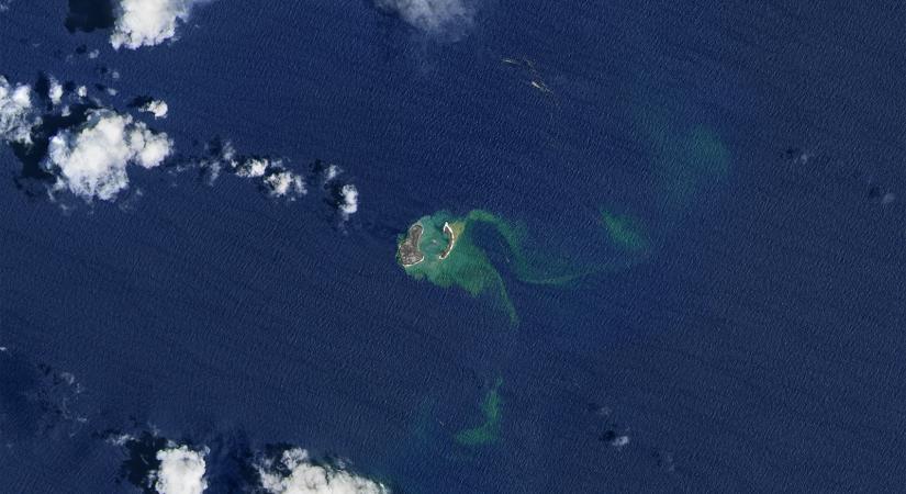 Egy új sziget emelkedett ki a Csendes-óceánból, mindössze 11 óra alatt