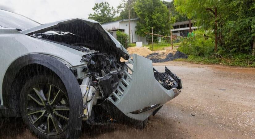 Ittas sofőr okozott balesetet Kaszaperen