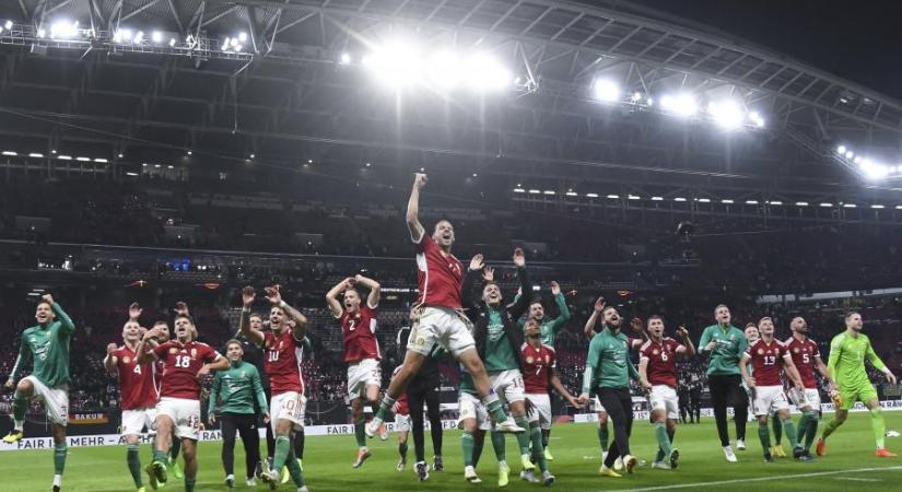 Történelmi siker: Magyarország első kalapból, a legerősebbek közül várhatja a sorsolást a 2024-es labdarúgó Eb selejtezőjére