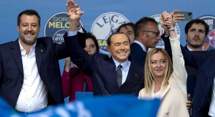 A jobbközép szövetség győzelmét jelzik az olasz parlamenti választás exit poll adatai