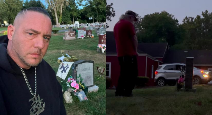 Bicskanyitogató videó: kamerát szerelt anyja sírjához a férfi, megdöbbentő, kit leplezett le