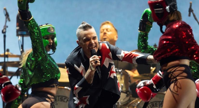 Robbie Williams hat év szünet után Magyarországon ad koncertet