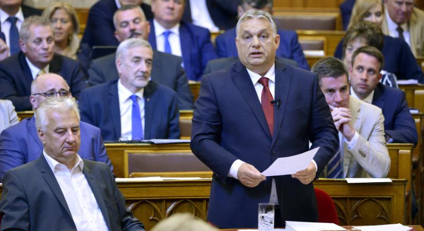 Orbán Viktor felszólalásával kezdődik az Országgyűlés