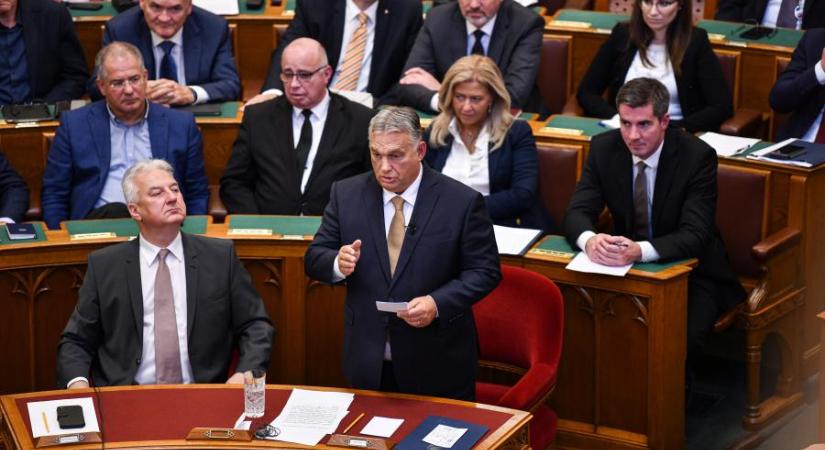 Orbán: az ellenzék a háború pártján áll