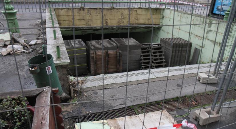 Egy hónapja szóvá tettük, most eltüntetik a Tiszai pályaudvar lepusztult aluljáróját - fotókkal, videóval