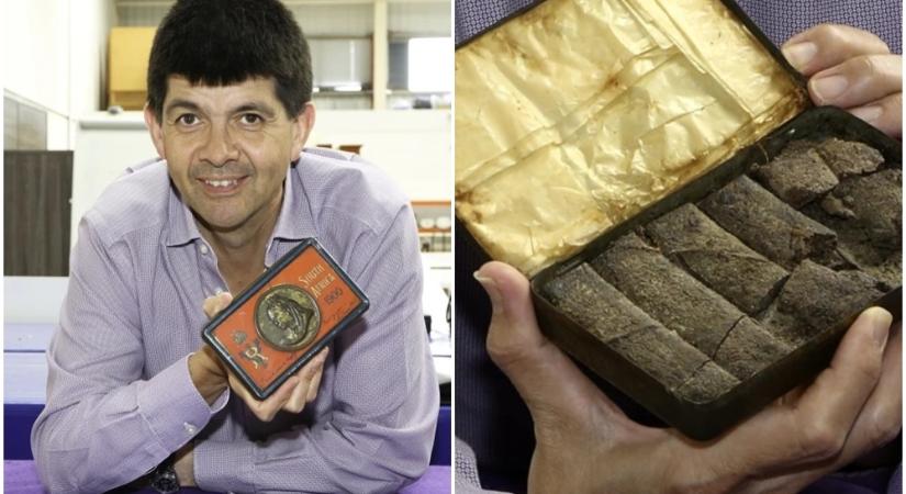 122 éves csokoládéra bukkantak, amit a háborúban harcolt nagypapa kaphatott ajándékként