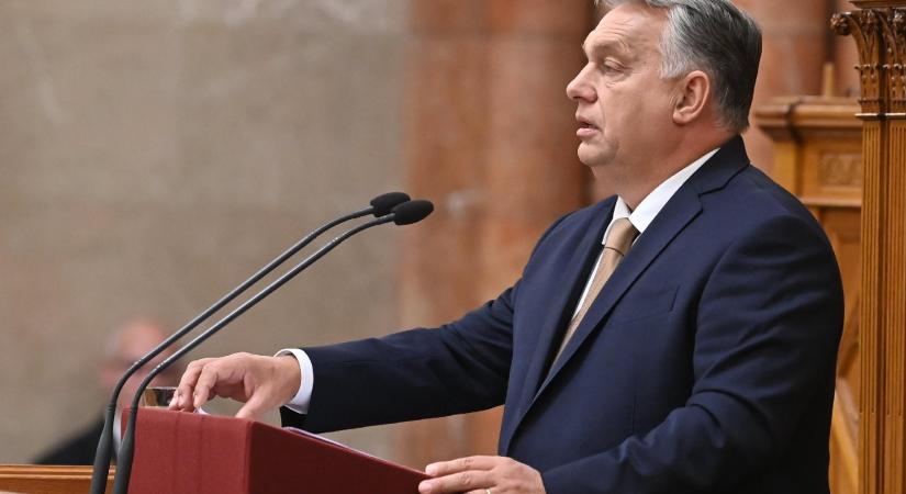 Orbán szerint Magyarország a béke, míg a Nyugat a háború pártján áll