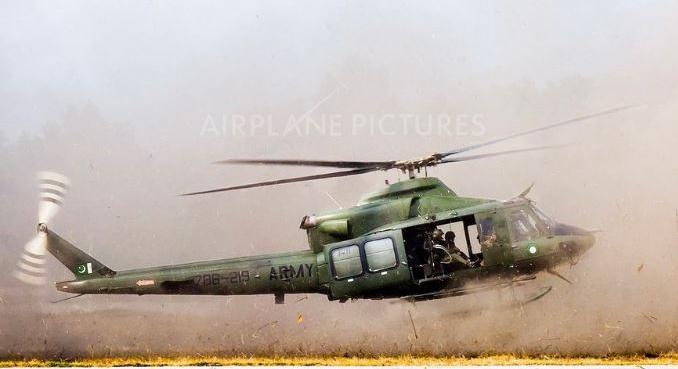 Lezuhant egy katonai helikopter Pakisztánban, nincsenek túlélők
