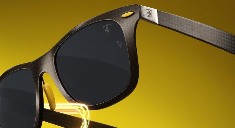 A Ray-Ban és a Ferrari szénszálas napszemüvege felkerül a kívánságlistádra