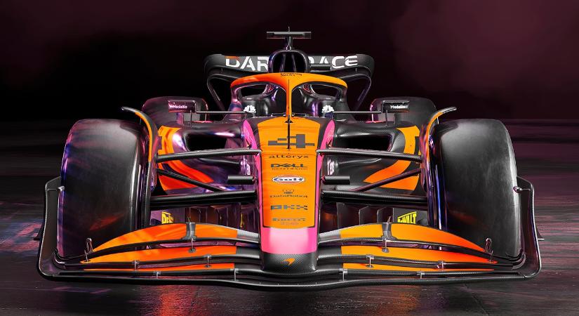 F1: Vagány új festést kap a McLaren