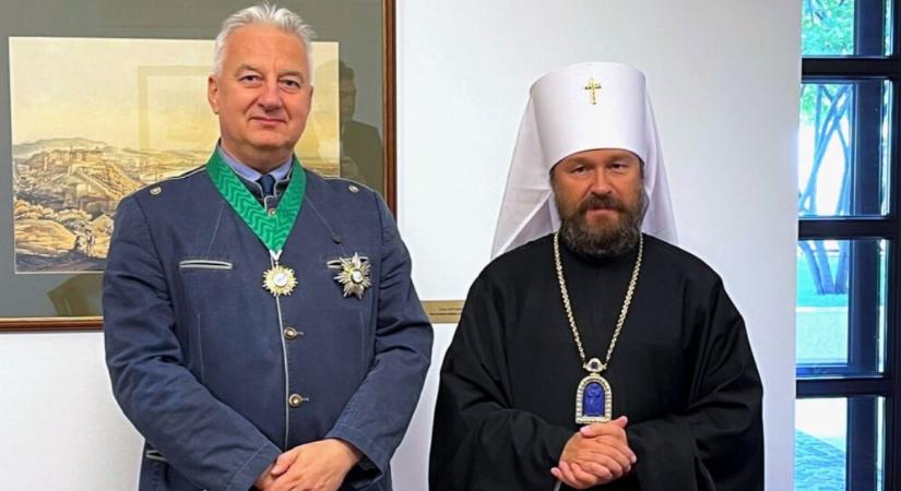 Semjén Zsoltot kitüntette az Orosz Ortodox Egyház