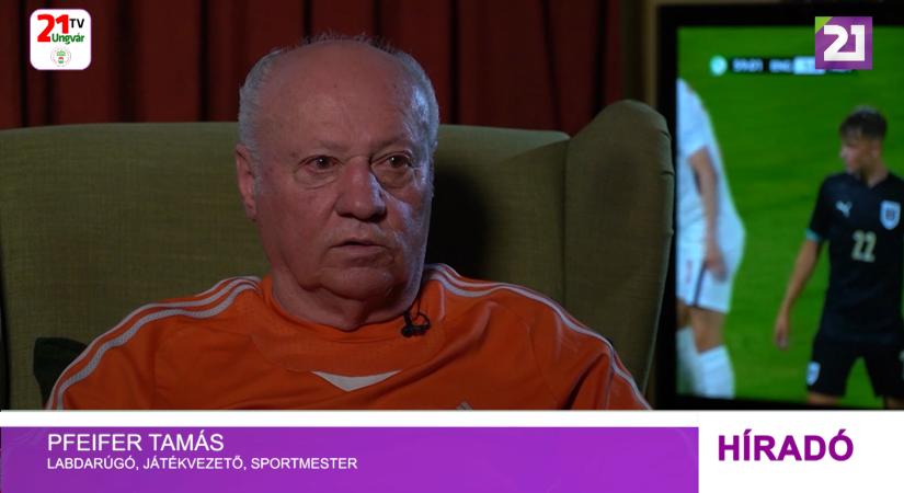 80 éves Pfeifer Tamás, a kárpátaljai labdarúgás élő legendája (videó)