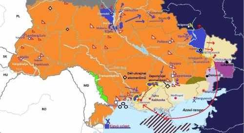 Oroszországhoz akar csatlakozni szinte teljes egészében a lakosság négy ukrán régióban