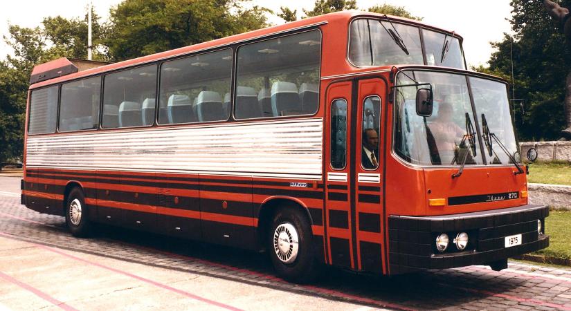 A hetvenes években az Ikarusnál ilyennek képzelték a jövő autóbuszát