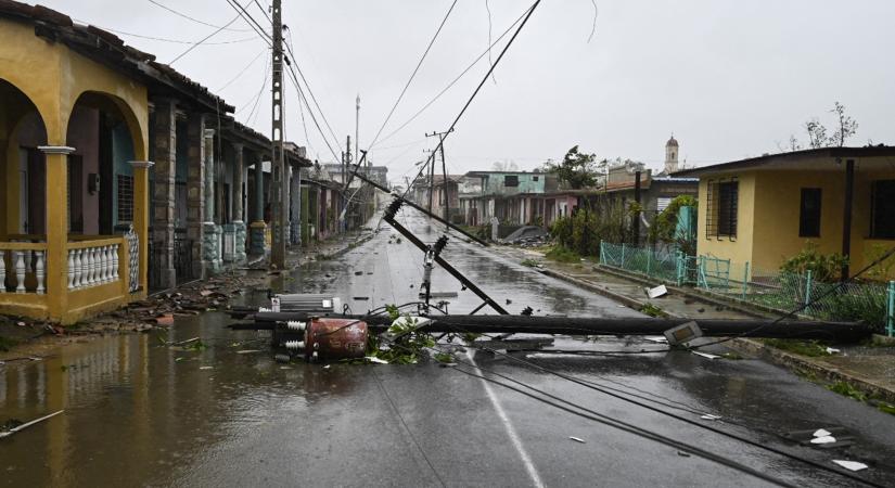 Egész Kubában elment az áram az Ian hurrikán miatt, ami már Florida felé tart