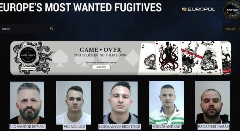 Felkerült az Europol toplistájára öt drogdíler, akiket a debreceni nyomozók keresnek
