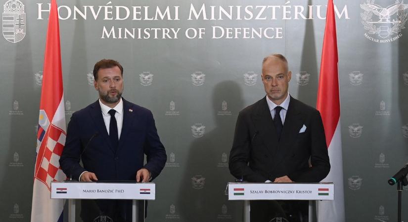 Szalay-Bobrovniczky: Kiválóak Horvátország és Magyarország katonai kapcsolatai