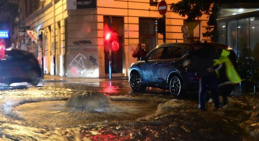 Özönvízszerű eső csapott le Horvátországra