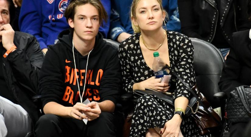 Kate Hudson sokat sír a fia miatt